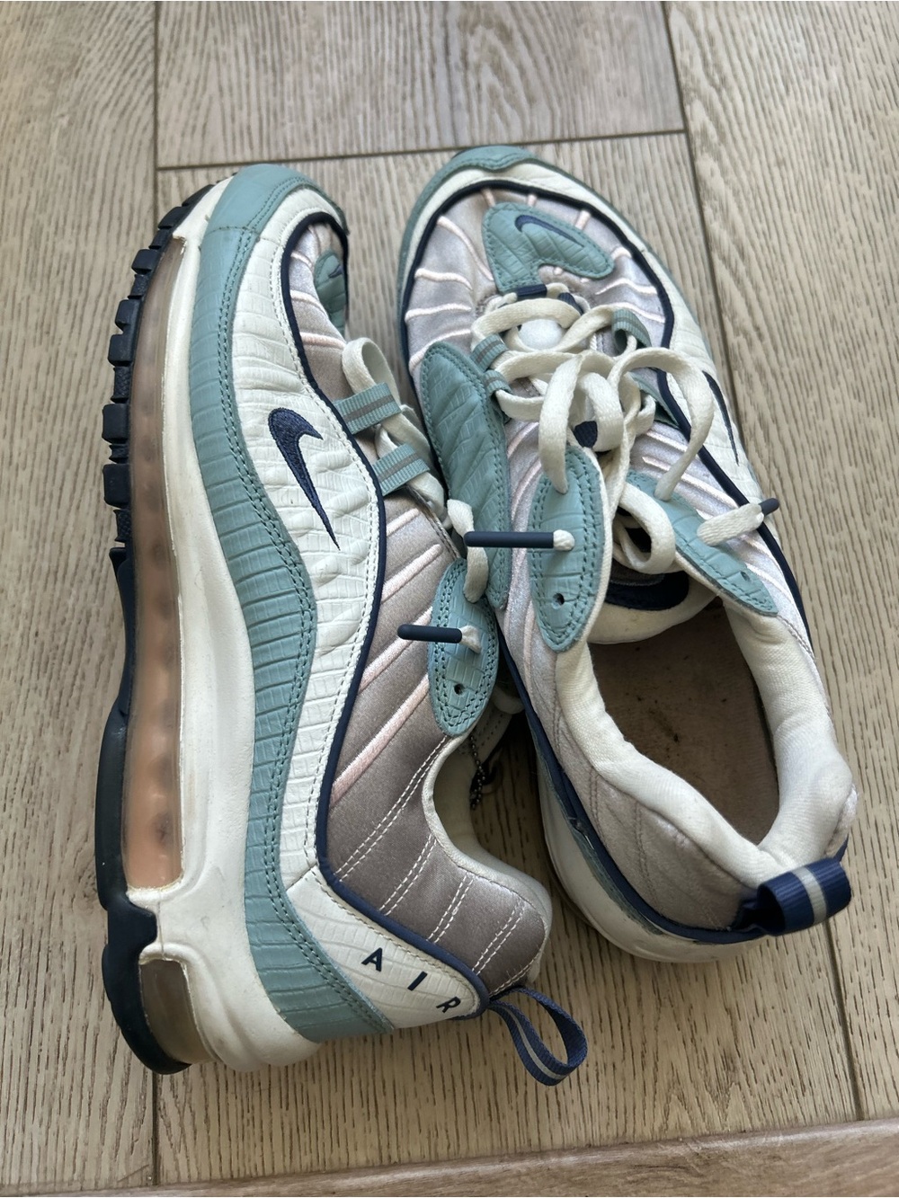 Nike Air Max 98 blue and gray size 10